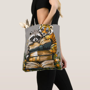Vintager Buchclub Tasche