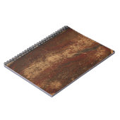 Vintager Bucheinband, retro Imitatledergrenze Notizblock (Linke Seite)