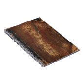 Vintager Bucheinband, retro Imitatledergrenze Notizblock (Rechte Seite)