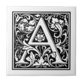 Vintager Buchstabe "A" Fliese (Vorderseite)