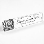 Vintager Buchstabe "C" Namensplakette