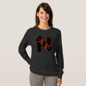 Vintager Buchstabe N T-Shirt (Vorne ganz)