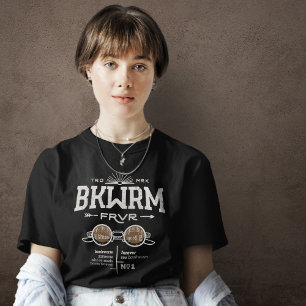 Vintager Buchwürmer BKWRM T-Shirt