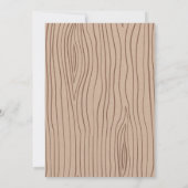 Vintager Buginsektenpfad Geburtstagsparty Einladung (Rückseite)