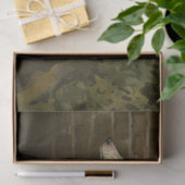 Vintager Bull Terrier und Dalmatiner Seidenpapier (Geschenk)