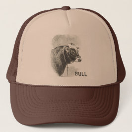 Vintager Bull Truckerkappe