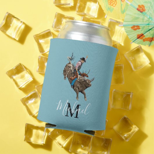 Vintager Bullfahrer Dosenkühler (In Situ Sommer)