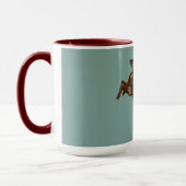 Vintager Bullfahrer Tasse (Links)