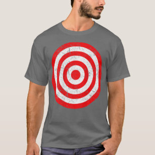 Vintager Bullseye-Ziel-Bullen Augenreißer T-Shirt