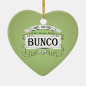 Vintager Bunco Entwurf Keramik Ornament (Vorne)
