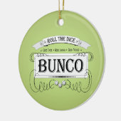 Vintager Bunco Entwurf Keramikornament (Links)