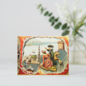 Vintager Bunker Hill Postkarte (Stehend Vorderseite)