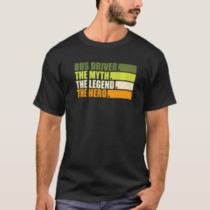 Vintager Busfahrer - Herausgeber Myth Legend T-Shirt