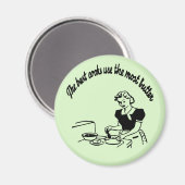 Vintager Butter 1941 Magnet (Vorderseite/Rückseite)