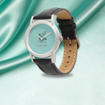 Vintager Butterfly Blue eWatch
