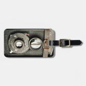 Vintager Camera-Gepäckträger Gepäckanhänger (Vorderseite horizontal)