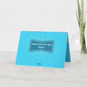 Vintager Camper Road Trip Happy Geburtstag Karte (Rückseite)