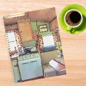 Vintager Camper Travel Trailer Küche Planer