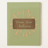 Vintager Camper Travel Trailer Küche Planer (Rückseite)