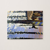 Vintager Canal Venedig Italien Reisen Puzzle (Horizontal)