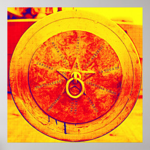 Vintager Cannon Pop Art Canvas Poster
