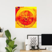 Vintager Cannon Pop Art Canvas Poster (Heimbüro)