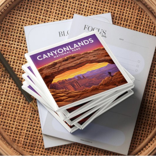 Vintager Canyonlands-Nationalpark Magnet