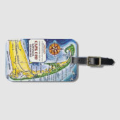 Vintager Cap Cod Seashore Gepäckmarke Gepäckanhänger (Vorderseite (Horizontal))