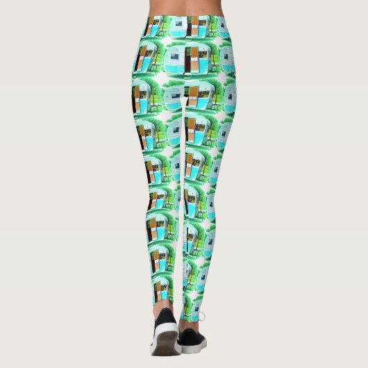 Vintager Caravan casa Thunder_Cove Leggings (Rückseite)