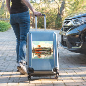 Vintager Caravan Trailer RV Thunder_Cove Aufkleber (Koffer Insitu)