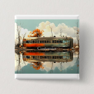 Vintager Caravan Trailer RV Thunder_Cove Button