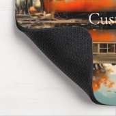 Vintager Caravan Trailer RV Thunder_Cove Mousepad (Ecke)