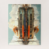 Vintager Caravan Trailer RV Thunder_Cove Puzzle (Vertikal)