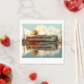 Vintager Caravan Trailer RV Thunder_Cove Serviette (Beispiel)