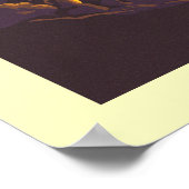 Vintager Carlsbad Caverne-Nationalpark Poster (Ecke)