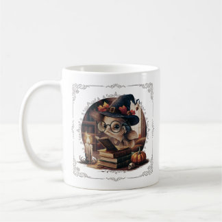 Vintager Cartoon Aquarium Fisch: Gotisch, Hallowee Kaffeetasse