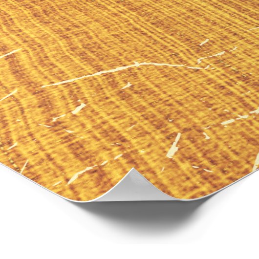 Vintager Cartoon Poster (Ecke)