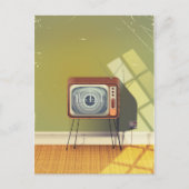 Vintager Cartoon Postkarte (Vorderseite)