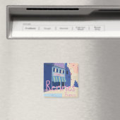 Vintager Cartoon Rennes France Magnet (In Situ (Geschirrspüler))