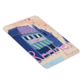 Vintager Cartoon Rennes France Magnet (Rechte Seite)