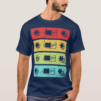 Vintager Cassette Retro Music Rap Hip Hop aus 9 T-Shirt