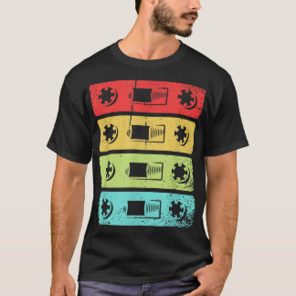 Vintager Cassette Retro Music Rap Hip Hop aus 9 T-Shirt