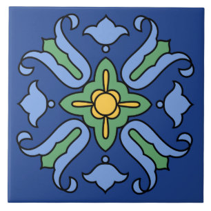 Vintager Catalina-Insel-Fliesen-Entwurf Fliese