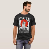 Vintager Catzilla 2 T-Shirt (Vorne ganz)