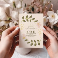 Vintager Celestial Botanical 1. Geburtstag