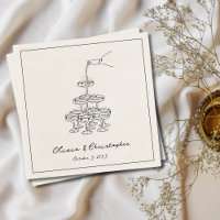 Vintager Champagner Tower Custom