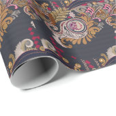 Vintager Charme Geschenkpapier (Rolleneckpunkt)