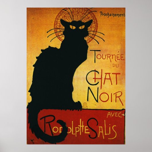 Vintager Chat Noir Poster (Vorne)