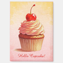 Vintager Cherry Cupcake