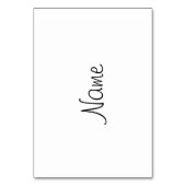 Vintager Cherub mit Storch am See Tischnummer (Rückseite)